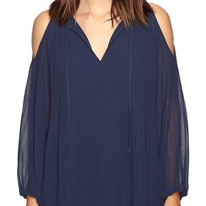 Sanctuary • Open Shoulder Pleated Blouse